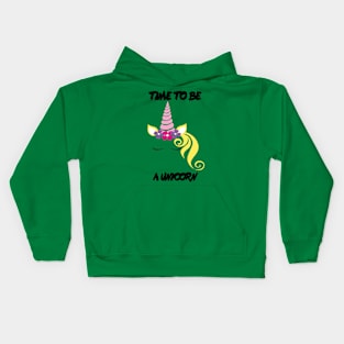 Unicorn Dreams: Ride the Rainbow Kids Hoodie